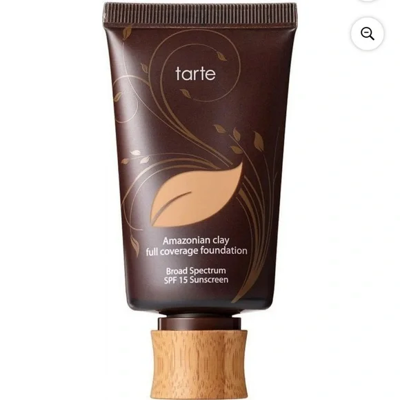 NIB New tarte Clay 12-Hour Full Coverage Foundation SPF 15 - Light-Medium Beige - Picture 4 of 6